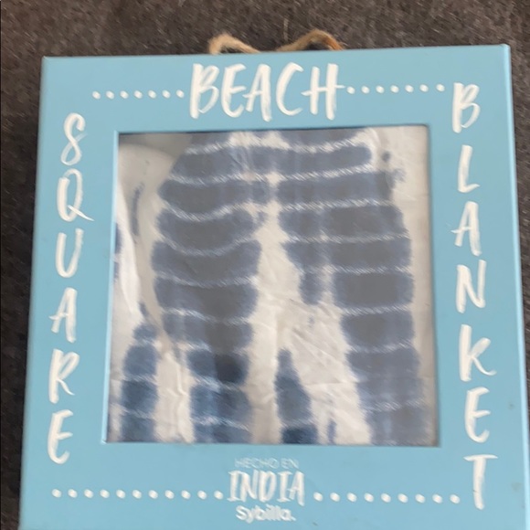 Sybilla Bohemian Square Beach Blanket - Picture 1 of 4